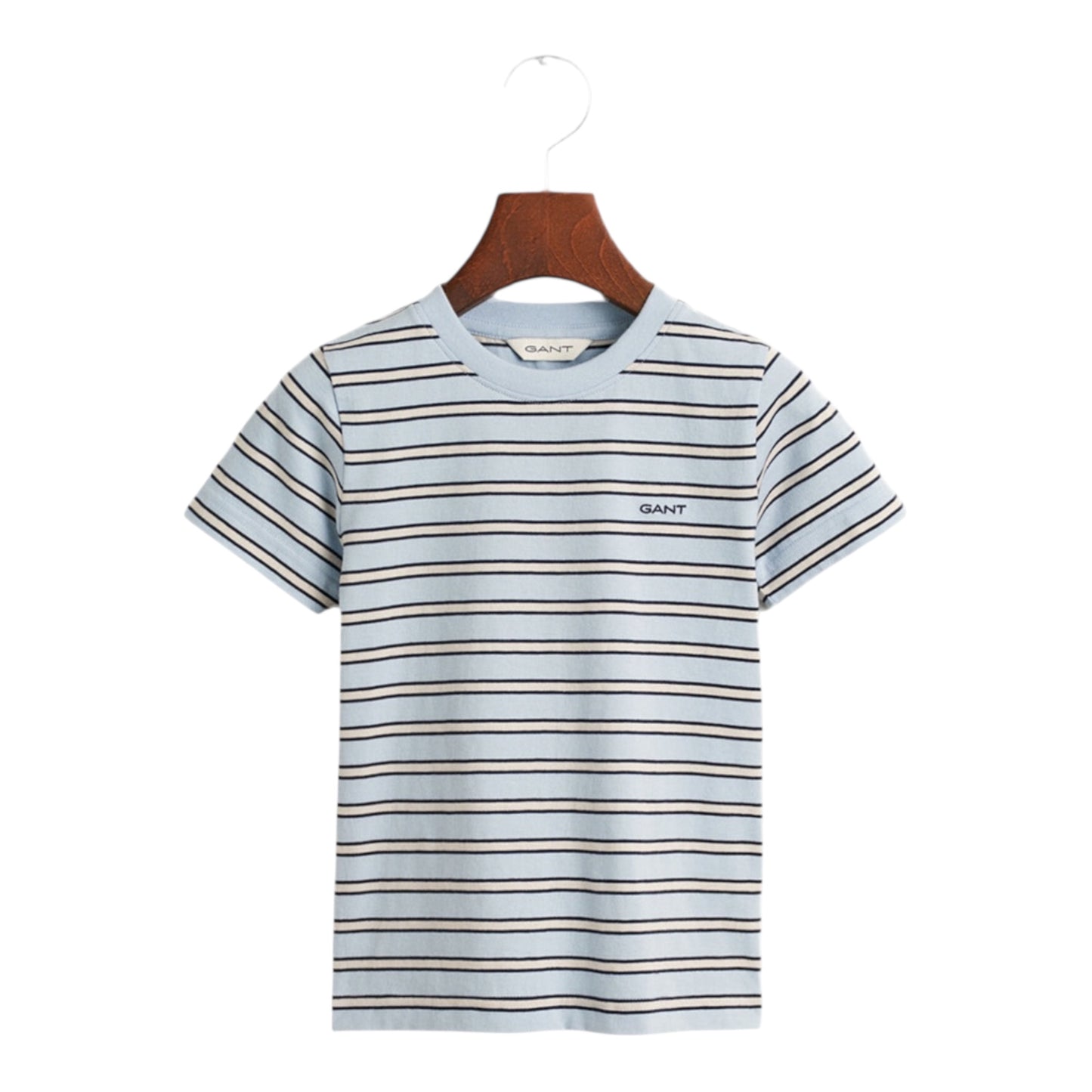 Gant - Pale blue stripe T-shirt