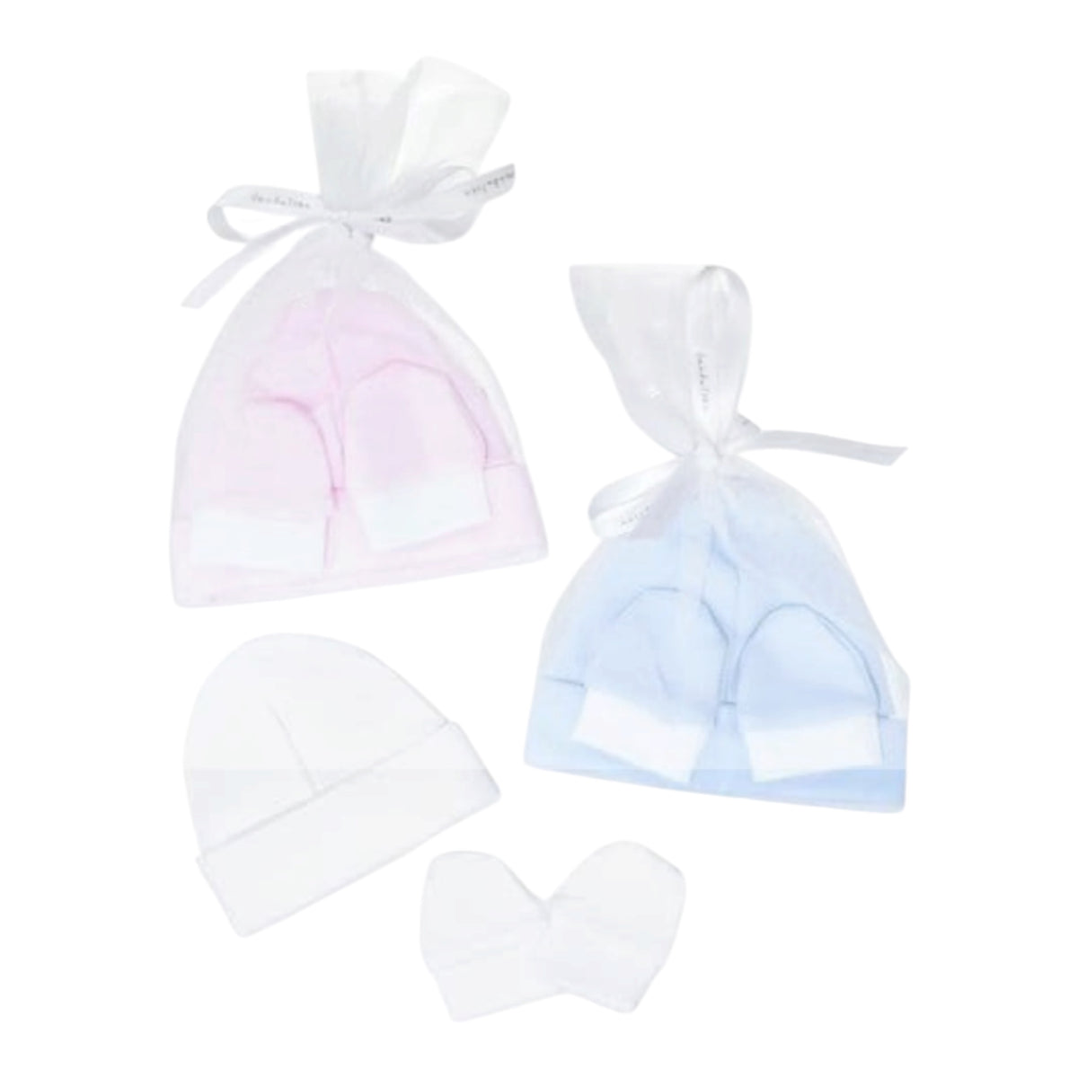 Dandelion - Prem Hat & Mitten set, Blue