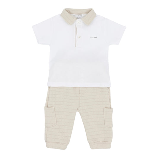 blues baby - 2 piece beige trousers outfit