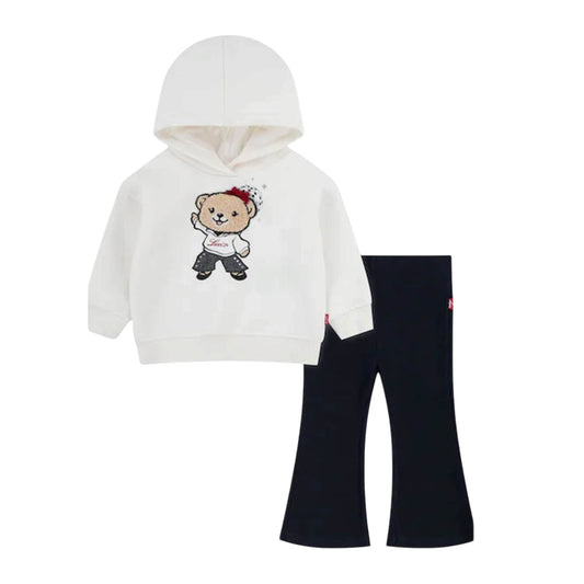 Levi's - 2 piece, flare leggings and hoodie
