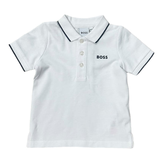 Boss, T-shirts, Boss - Toddler Polo Shirt, White