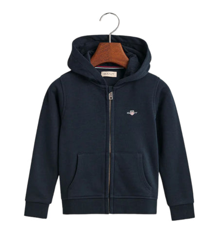 Gant - Navy zipper hoodie