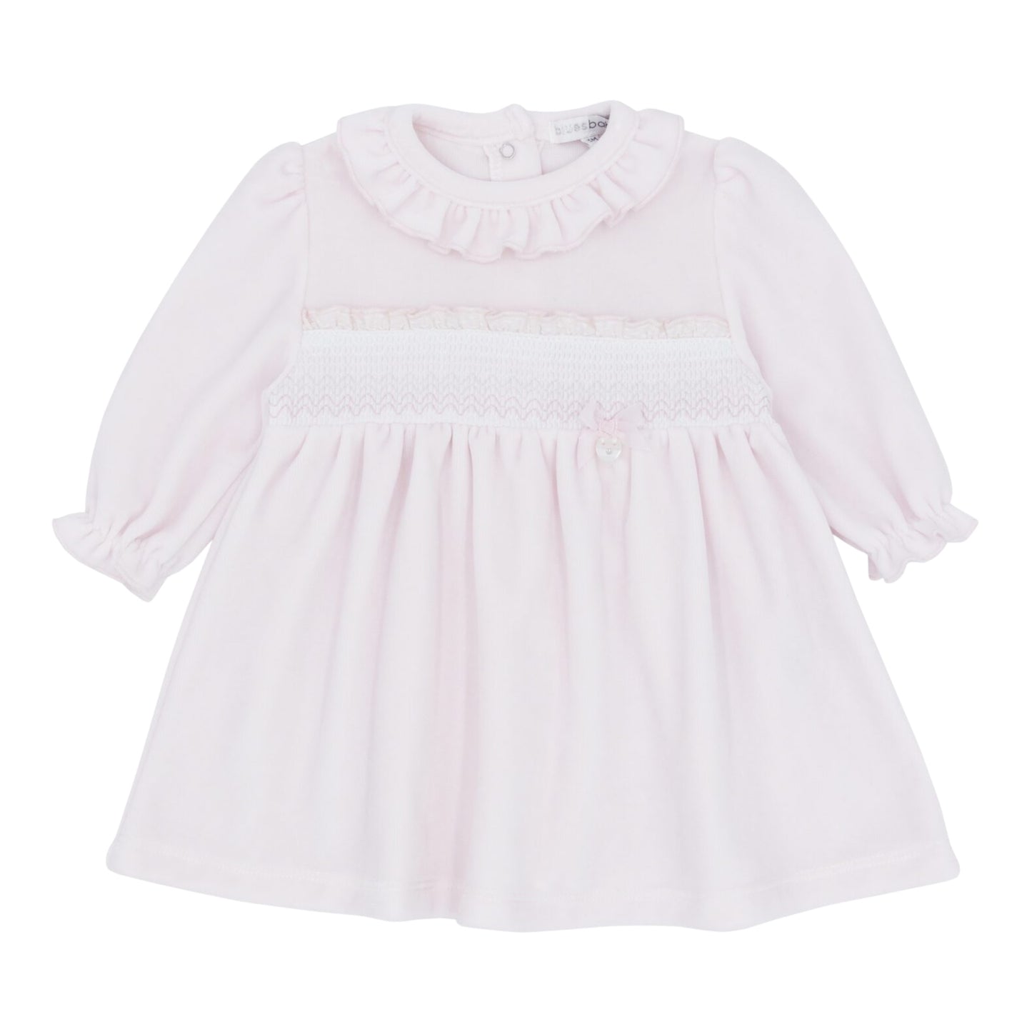 blues baby - Pink velour dress