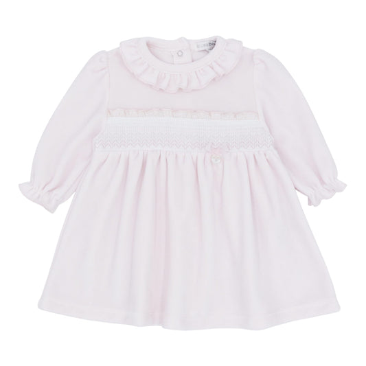 blues baby - Pink velour dress