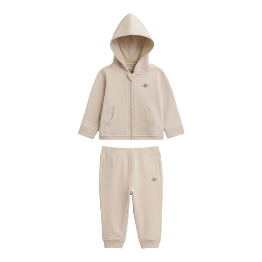 Gant - Soft oat Jogging suit, zip hoodie and bottoms