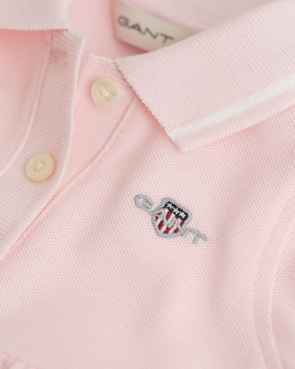 Gant - Light pink dress, 6m-18m