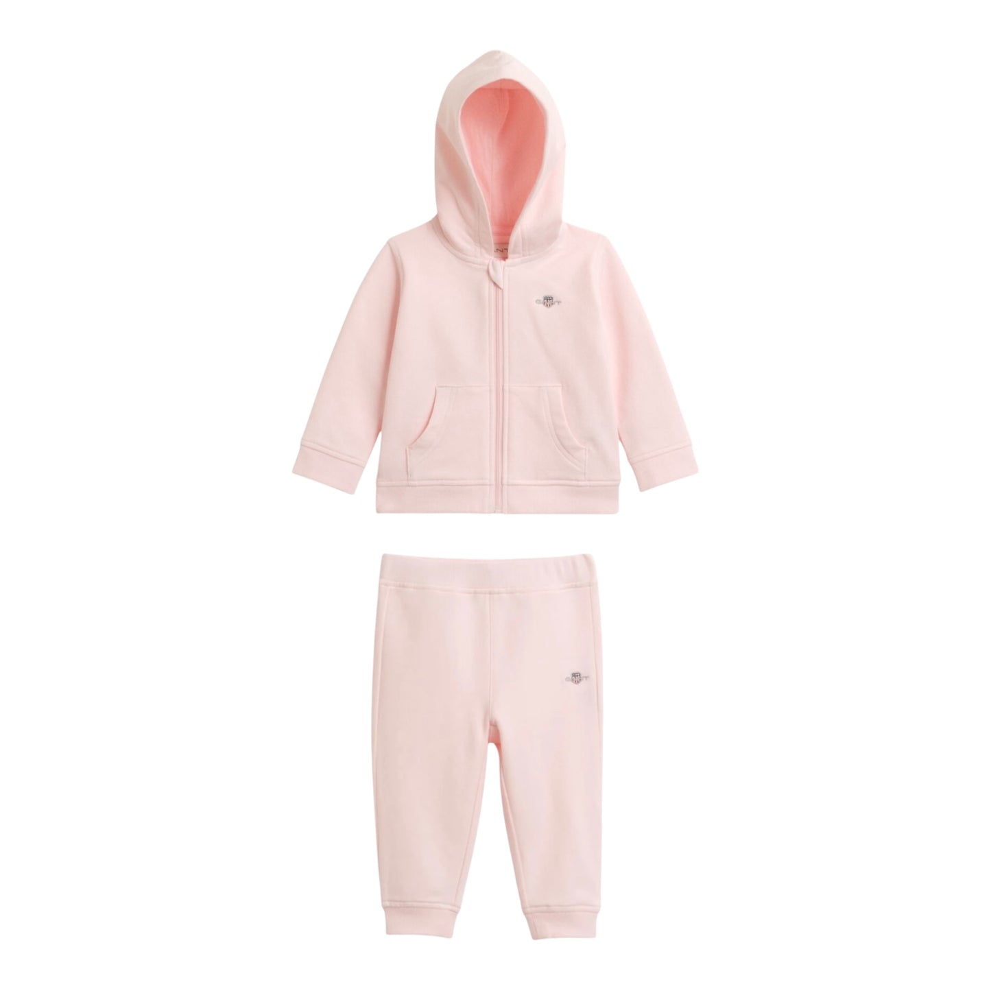 Gant - Light pink Jogging suit, zip hoodie and bottoms