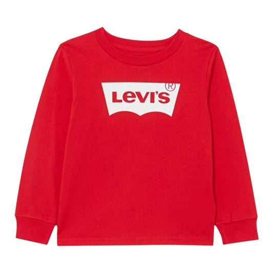 Levi's - Long sleeved t-shirt, red   (12m - 36m)