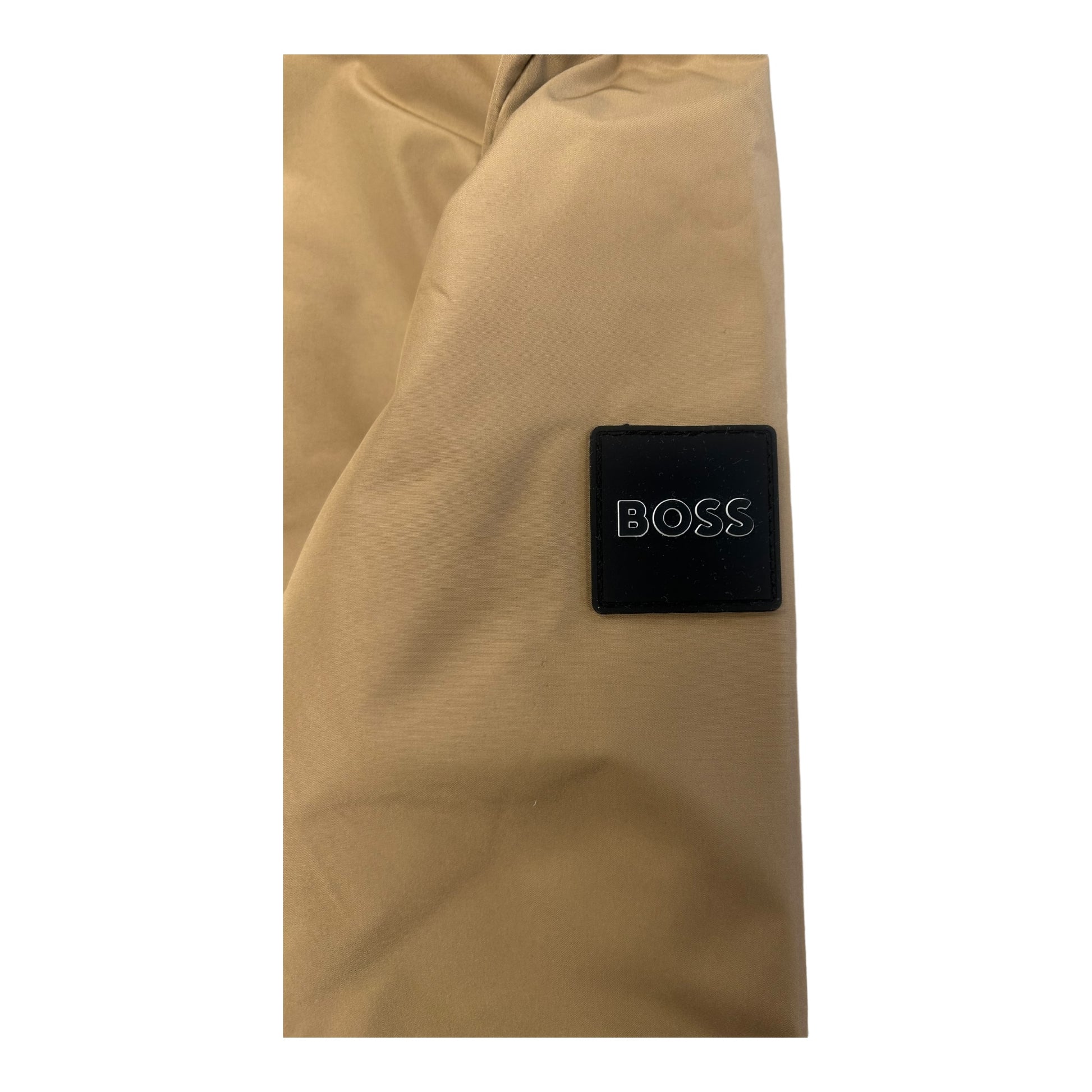 Boss, , Boss - Tan, water repellent hooded jacket