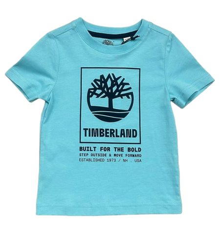 Timberland, T-shirts, Timberland - Kids T-Shirt, Aqua