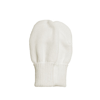 Satila - Baby mitts, Twiddle, off white, with thumbs