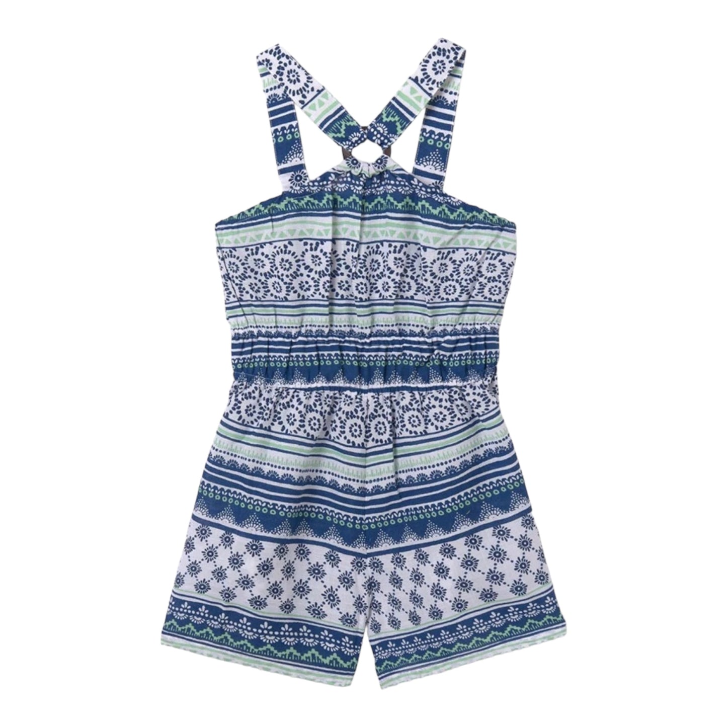 Mayoral, Playsuits, Mayoral - Blue patterned playsuit