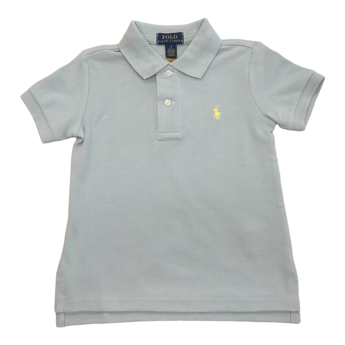 Ralph Lauren, T-shirts, Ralph Lauren - Seamist blue polo T-shirt