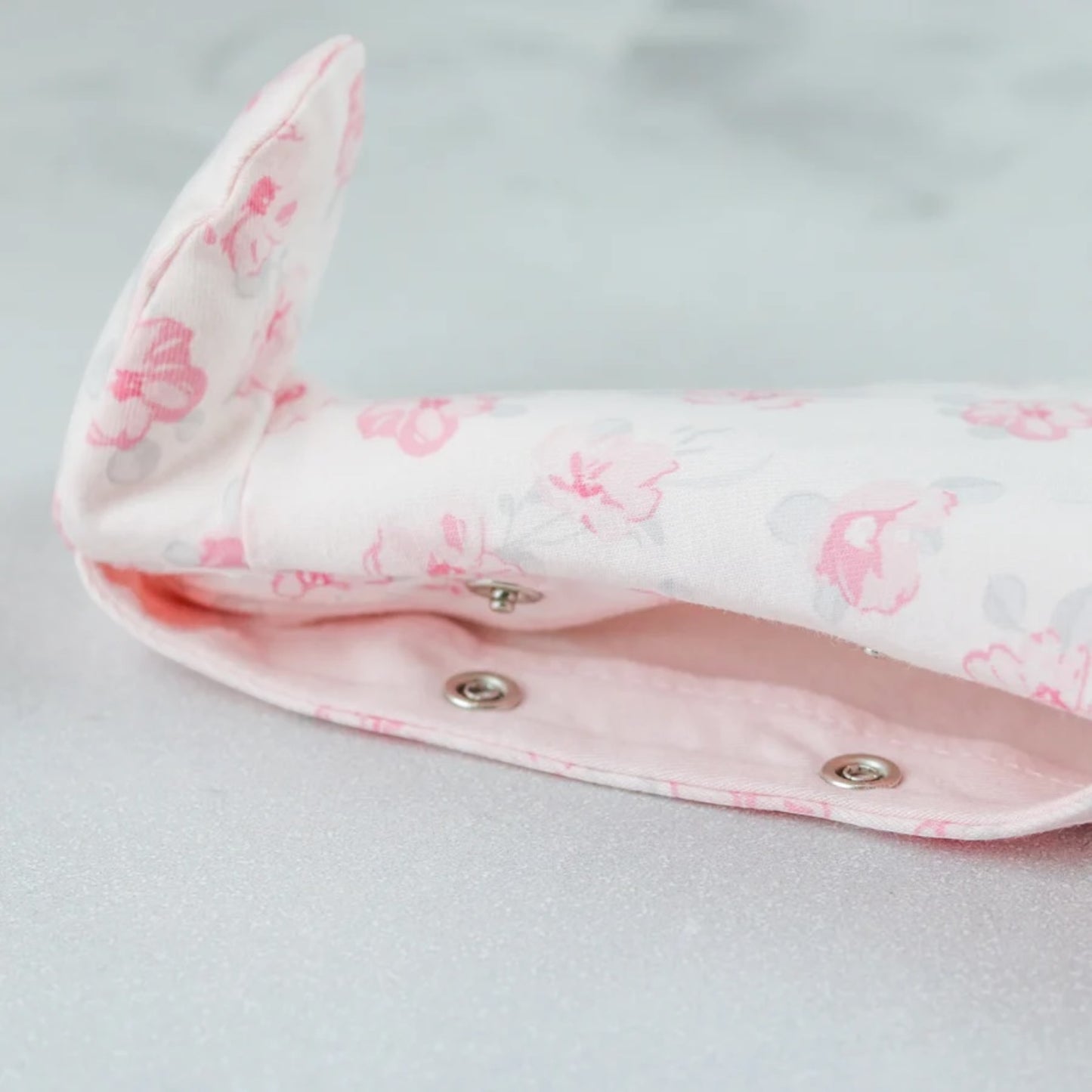 Emile et Rose - Pink all in one with all over floral print, with matching headband
