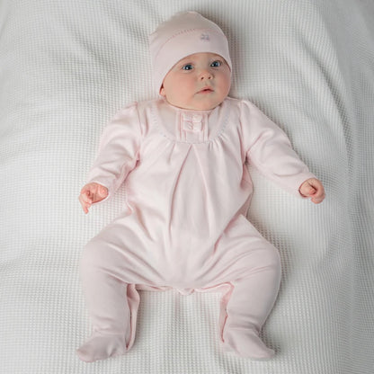 Emile et Rose - 2 piece outfit, all in one and matching pull on hat