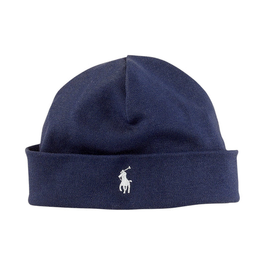 Ralph Lauren - baby pull on hat - navy
