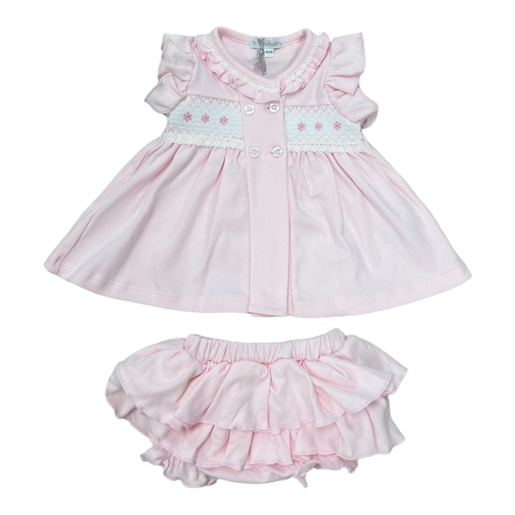blues baby, Dress with pants, blues baby - Dress with pants, Pink