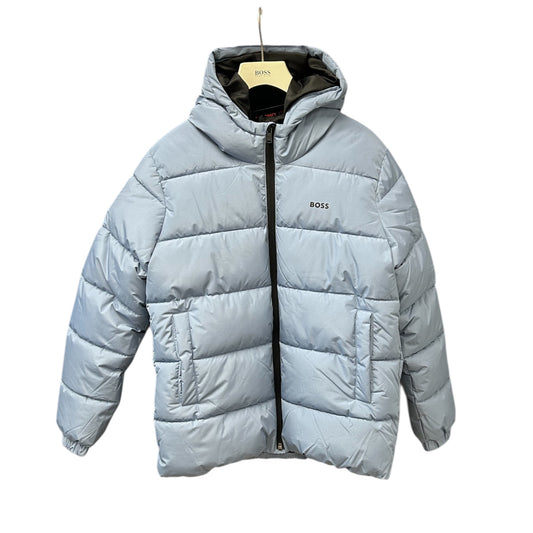 Boss - Tan Puffer jacket with hood