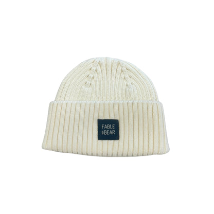 Fable & Bear - Cream Rib hat