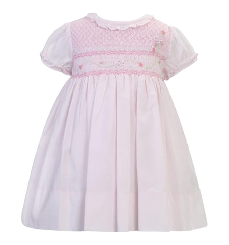 Sarah Louise, dresses, Sarah Louise - Hand smocked pink dress, 013188