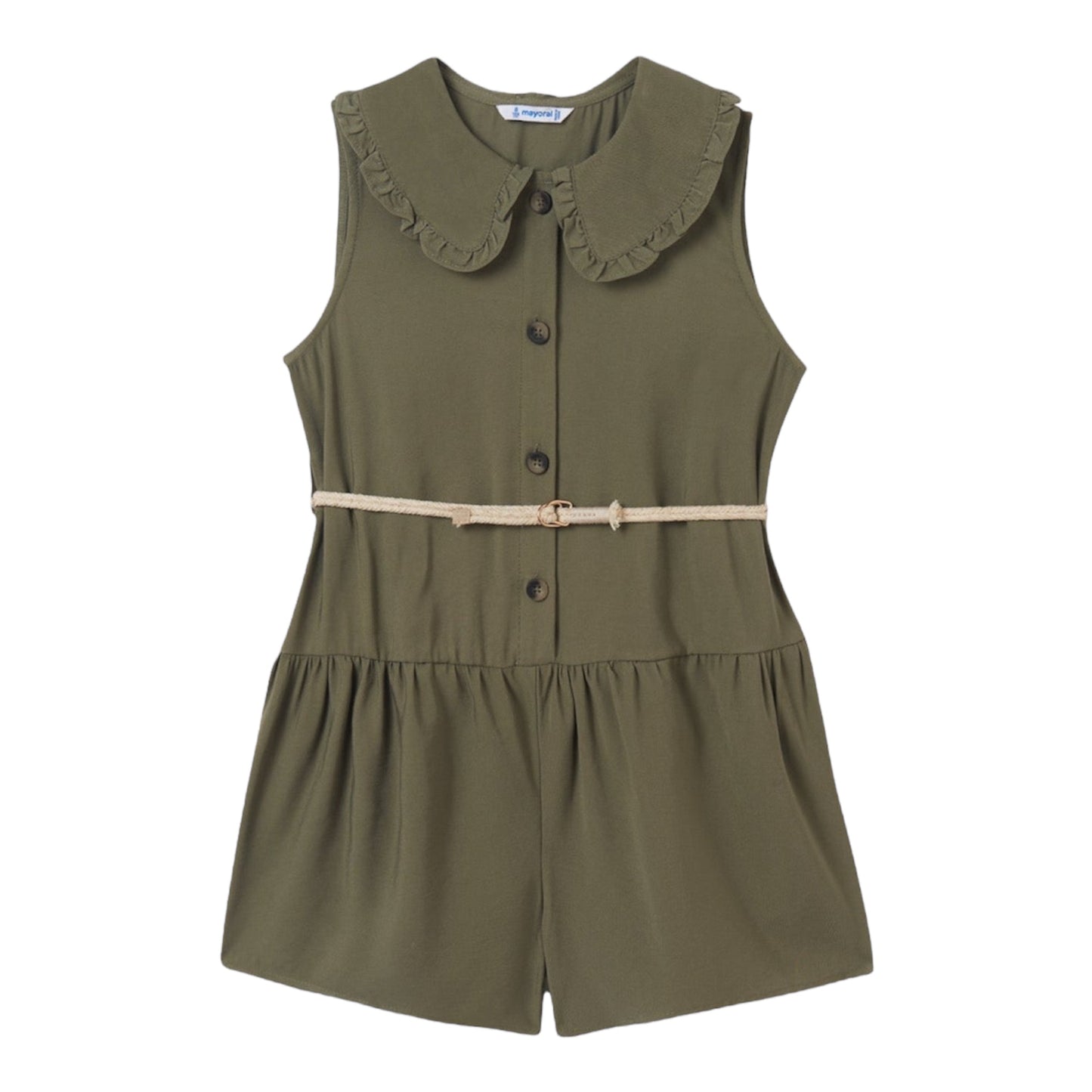 Mayoral - Khaki playsuit 6833