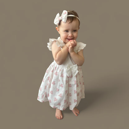 Caramelo Kids, Dress, Caramelo Kids - Dress and headband, floral,