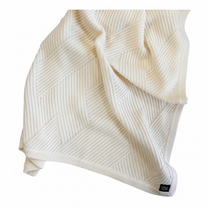 Fable & Bear - Blanket, Diamond ribbed