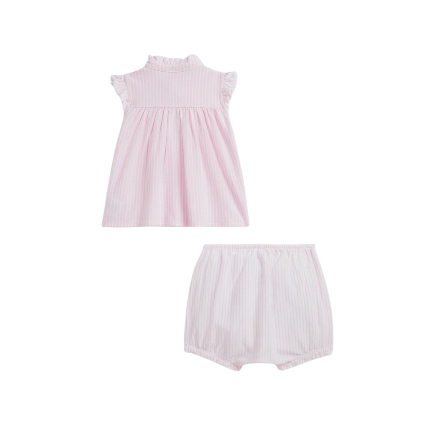 Ralph Lauren - Light pink stripe 2 piece outfit