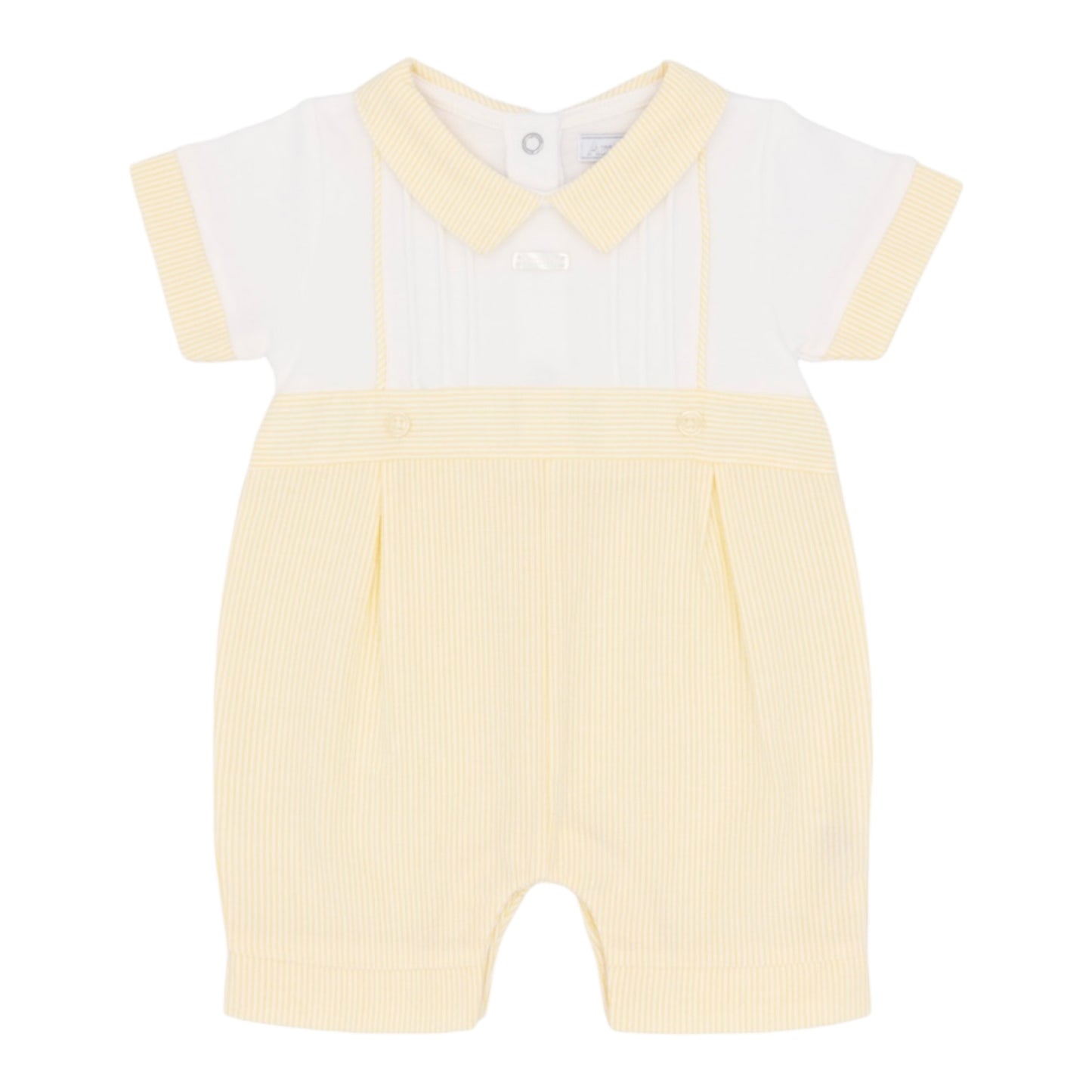 Amore - Romper, Lemon and white