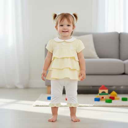 Amore - Tunic and leggings set, lemon