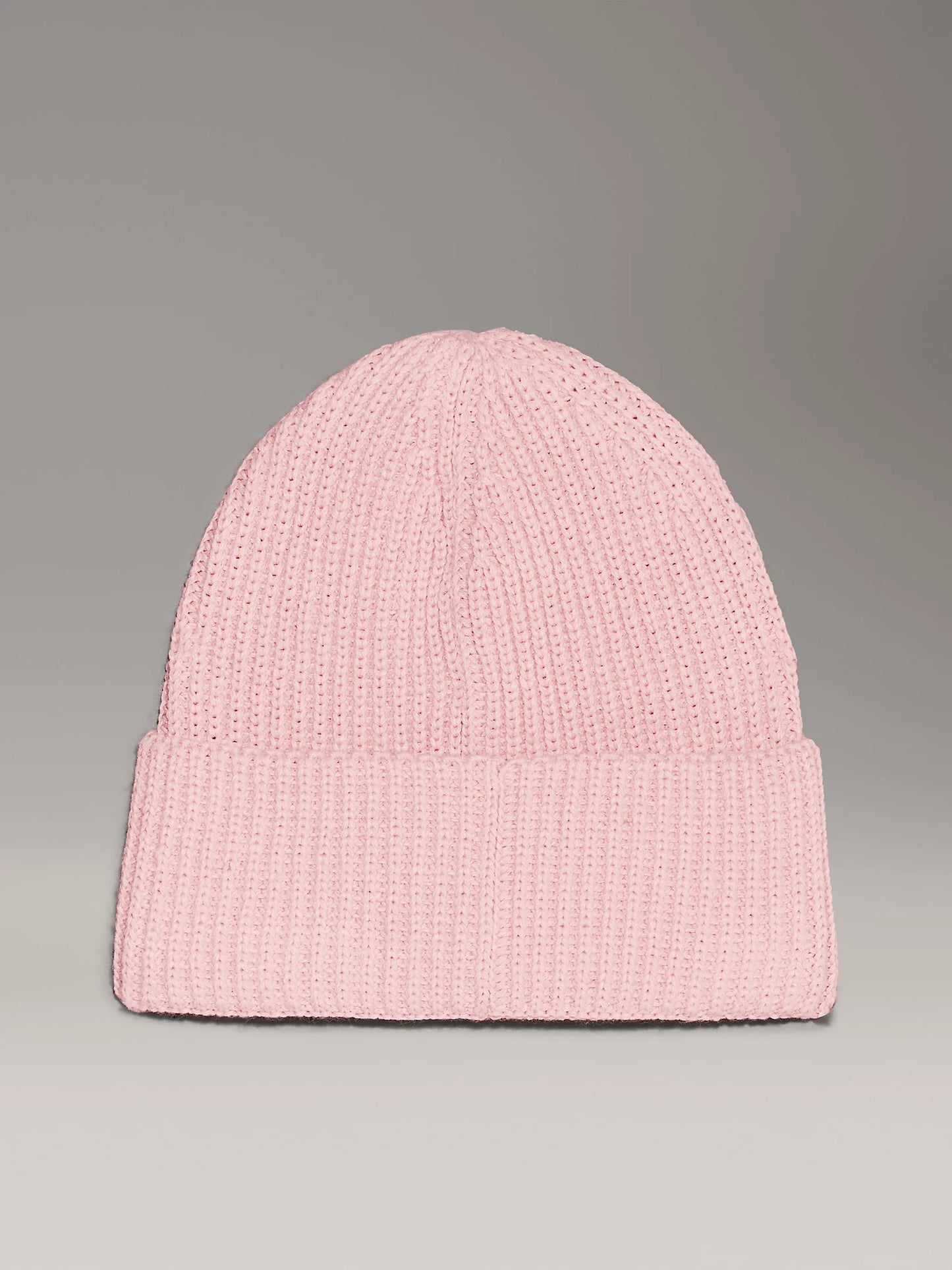 Calvin Klein, Hats, Calvin Klein - Monogram rib beanie, peach