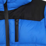 Boss, Coats & Jackets, Boss - Blue and black padded coat with hood
