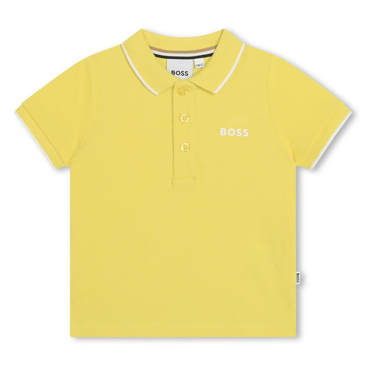 Boss, T-shirts, Boss - Toddler Polo Shirt, Yellow