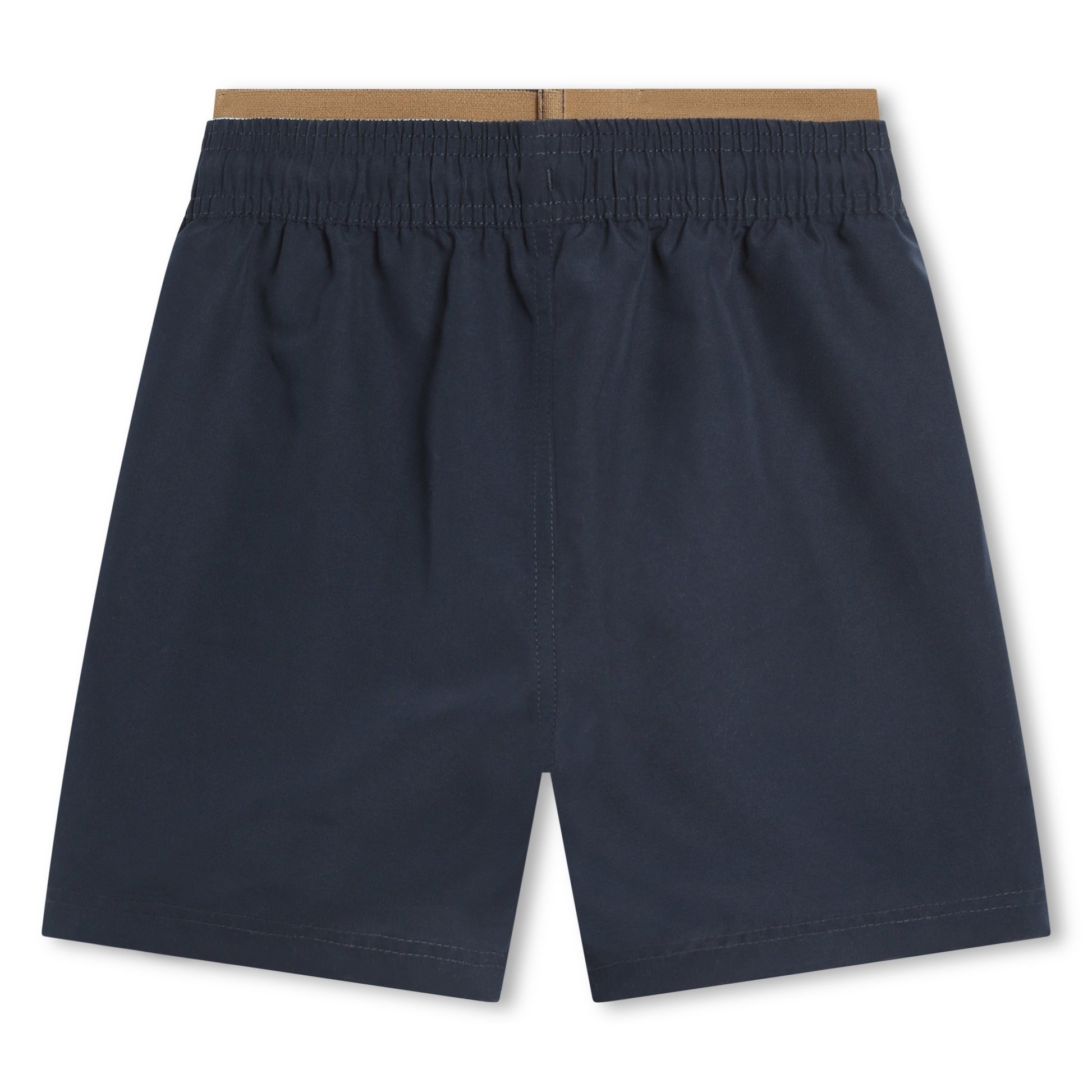 Boss, Shorts, Boss -  Navy Shorts, with elasticated mock top
