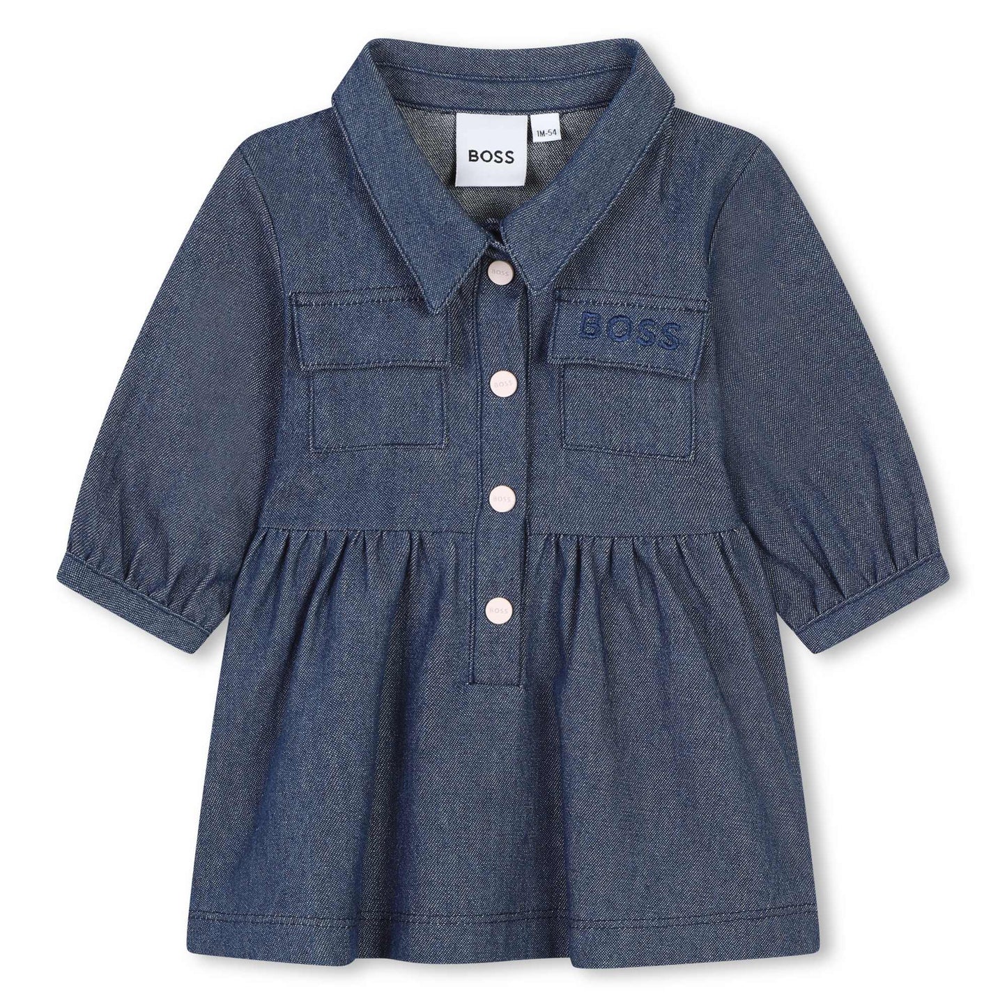 Boss, dresses, Boss - Baby rinse wash denim dress