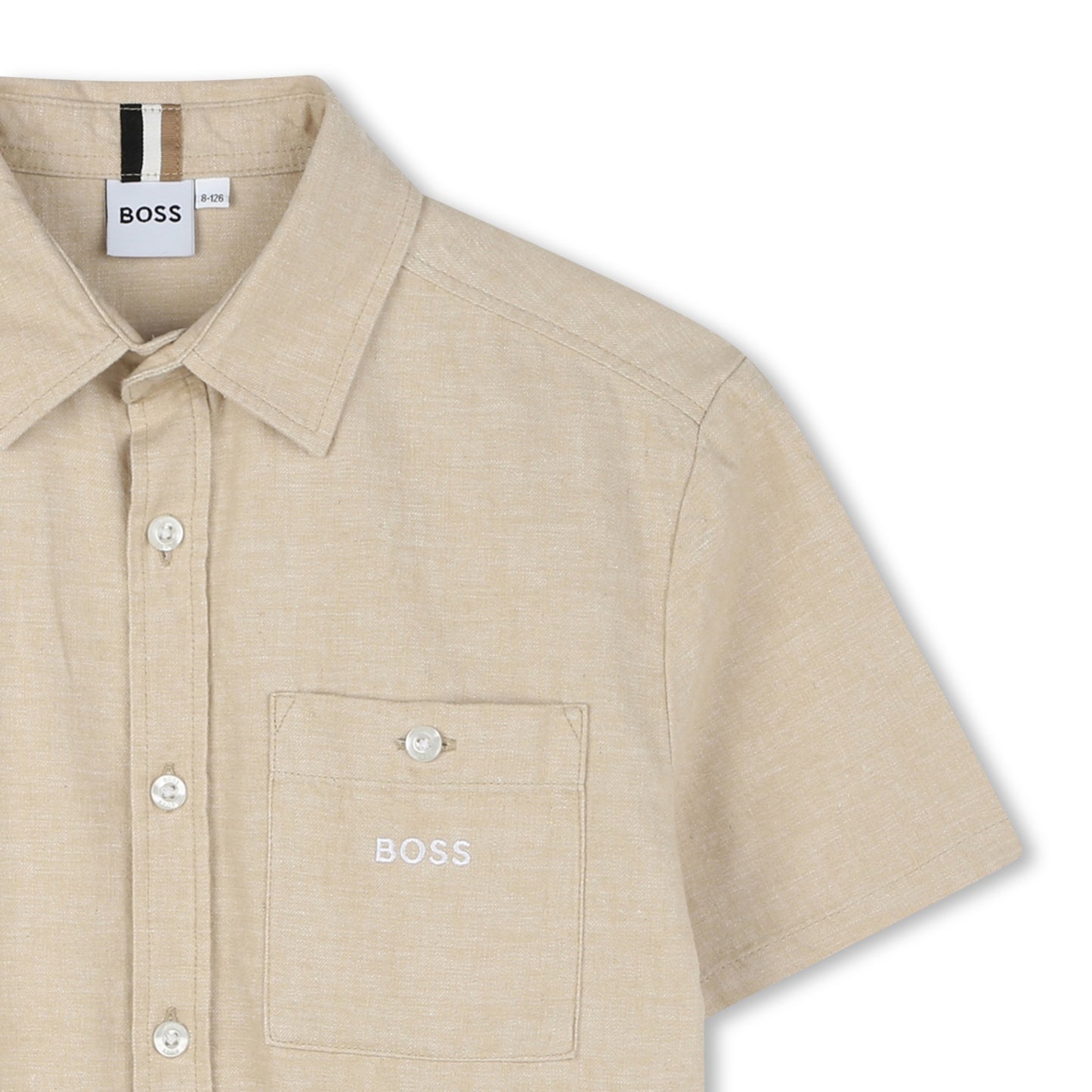 Boss, Shirts, Boss - Stone short sleeved shirt