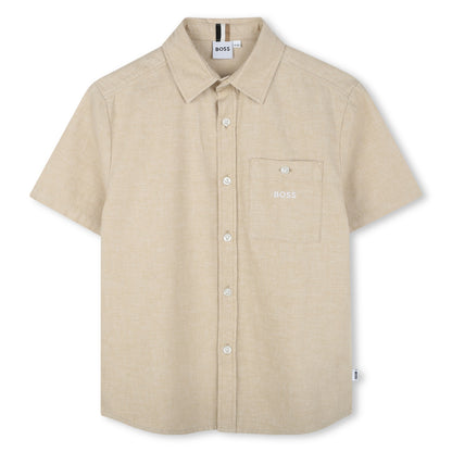 Boss, Shirts, Boss - Stone short sleeved shirt