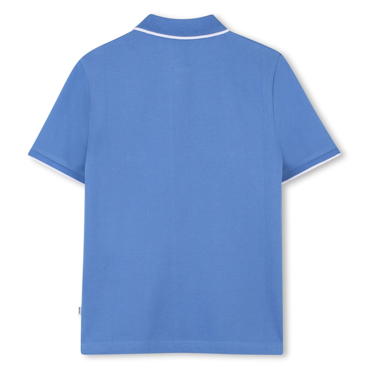 Boss, T-shirts, Boss - Short sleeved polo T-shirt, blue