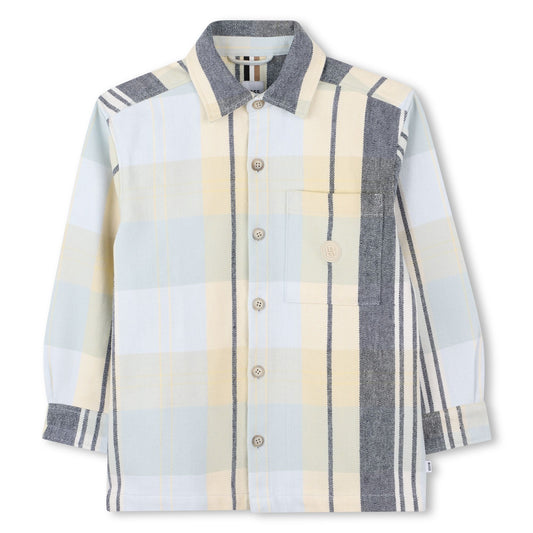 Boss - Long sleeved shirt, pale blue