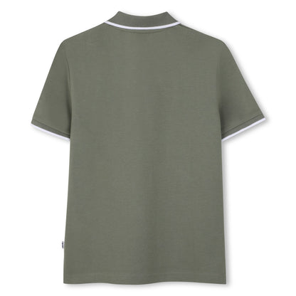 Boss - Green polo T-shirt
