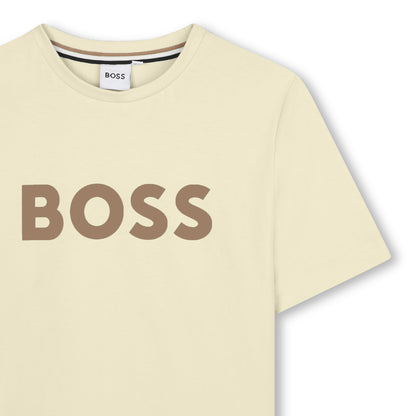 Boss - T-shirt, beige