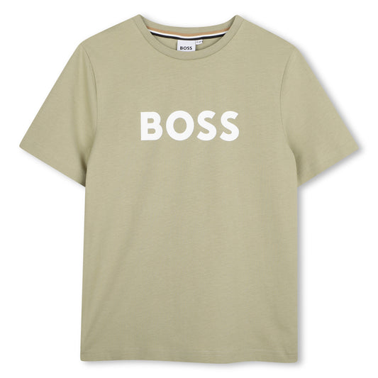 Boss - T-shirt, sage