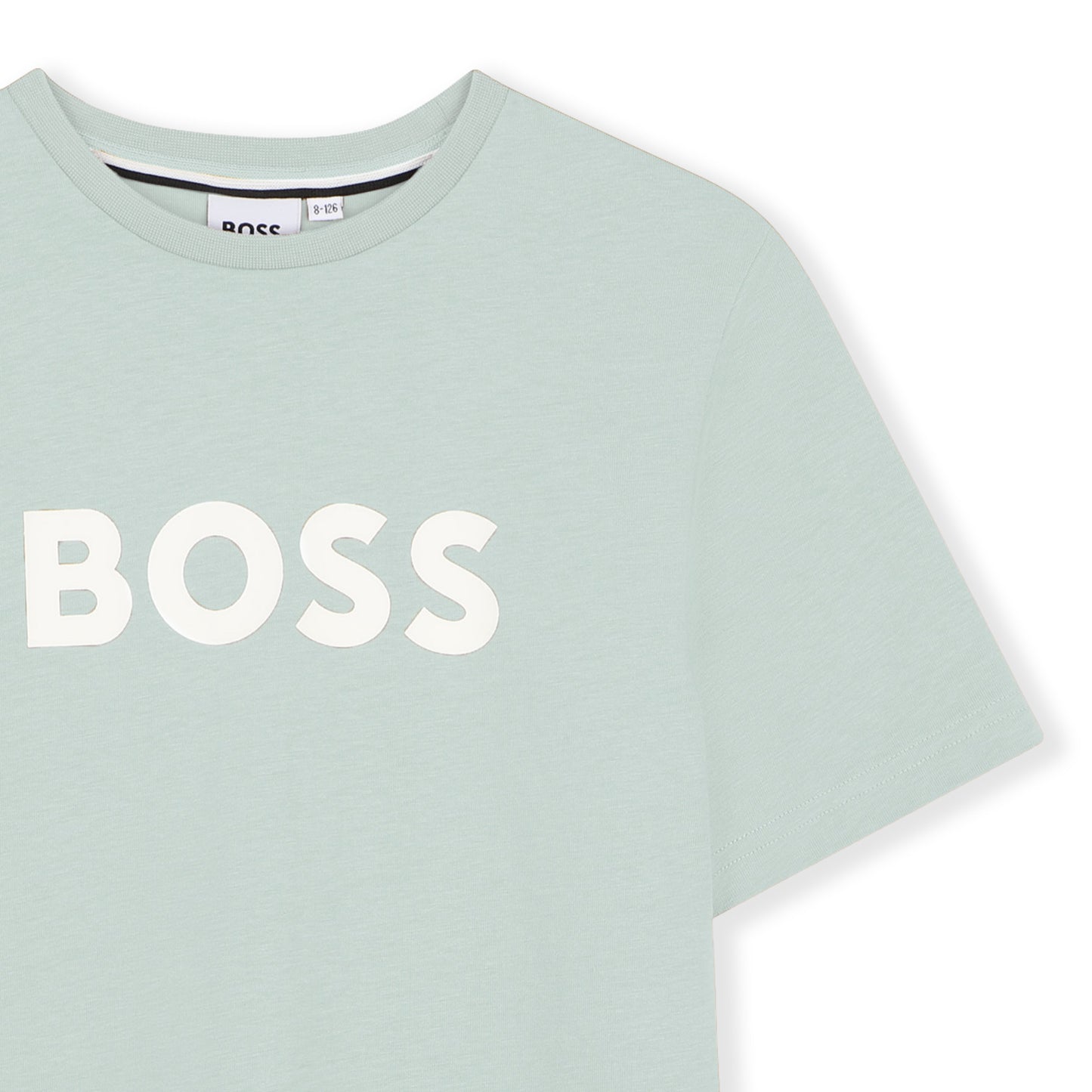 Boss - T-shirt, soft green