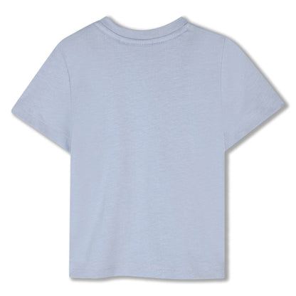 Boss - Toddler, pale blue T-shirt with BOSS  front print