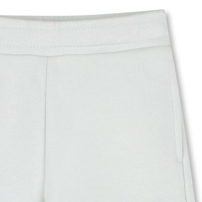 Boss - Light green jersey shorts