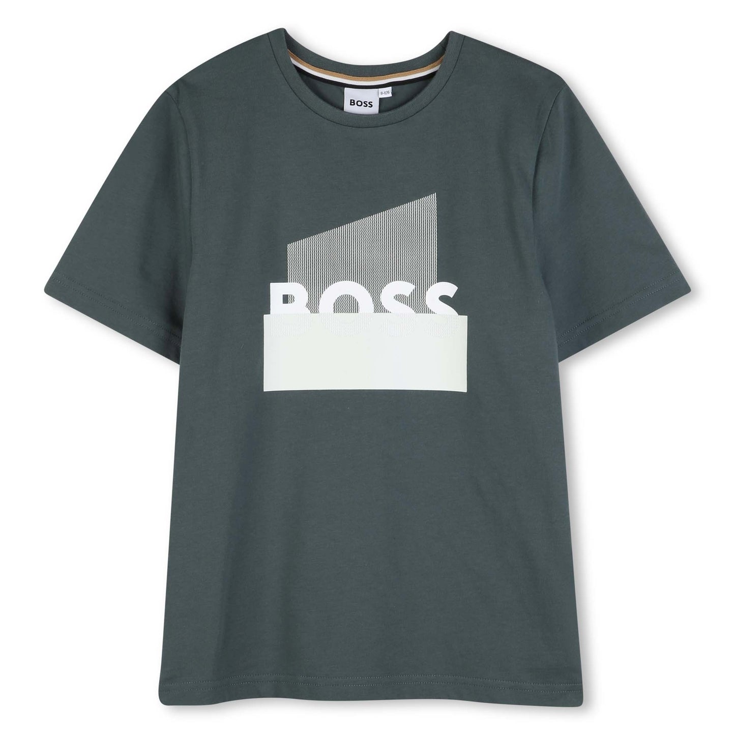 Boss - Green crew neck T-shirt
