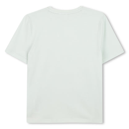 Boss - Soft green crew neck T-shirt,