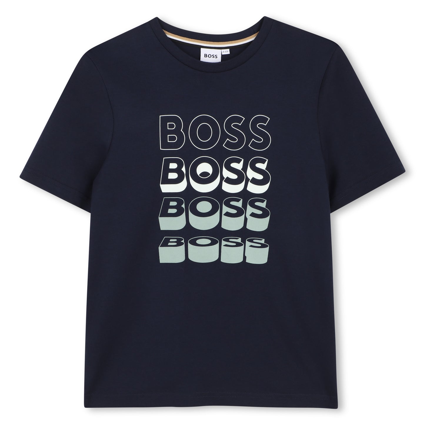 Boss - Navy crew neck T-shirt,