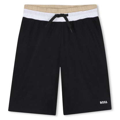 Boss - 2 piece set, black, beige and white