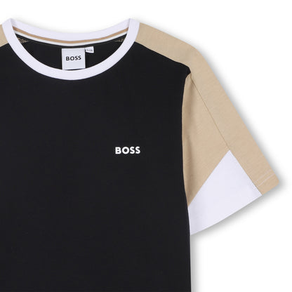 Boss - 2 piece set, black, beige and white